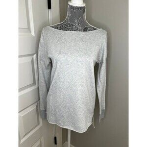 Rubbish Boat Neck Off Shoulder Long Sleeve Cozy Shirt Womens Small